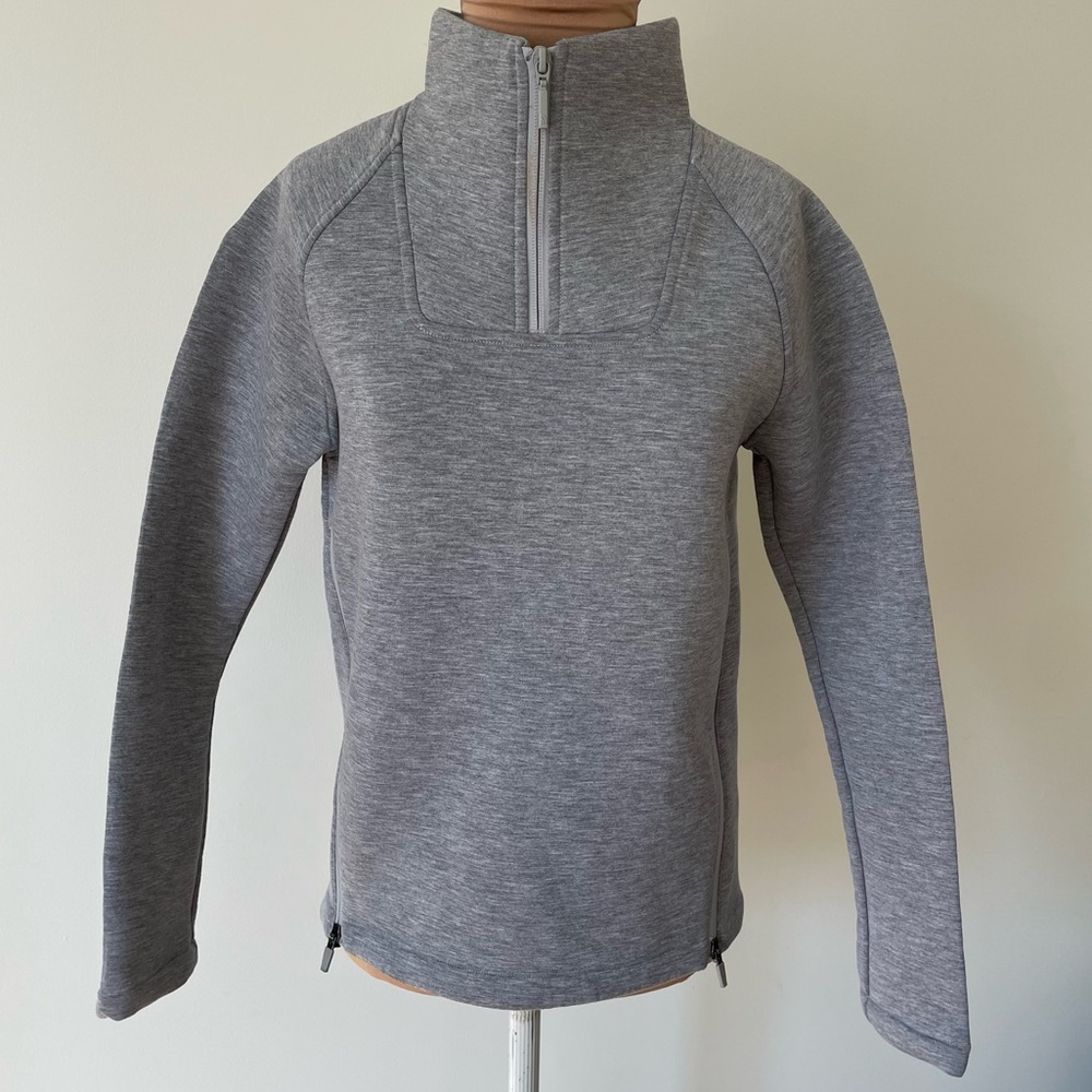 The North Face Neo-Thermal Scuba Neoprene 3D Side Zip Pullover Sweatshirt Sz XS